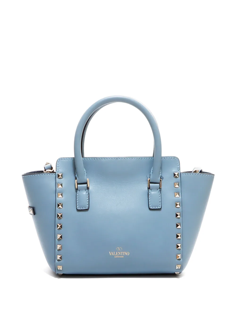 Valentino Garavani Pre-Owned Rockstud handtas - Blauw