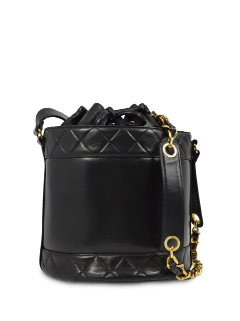 HOT SALE CHANEL 1990 CC bucket bag Women