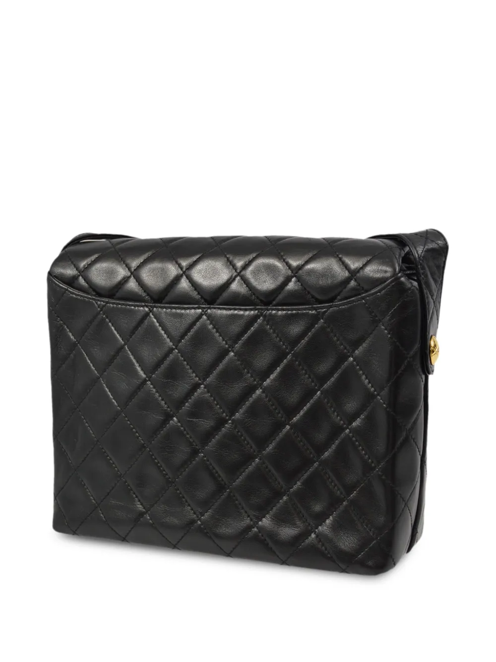 CHANEL Pre-Owned 1992 gewatteerde schoudertas - Zwart