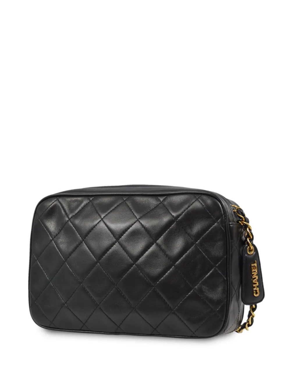 CHANEL Pre-Owned 1995 gewatteerde schoudertas - Zwart