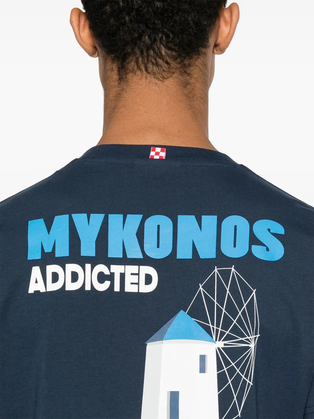 MC2 Saint Barth Mykonos Add 61 T-shirt Blauw