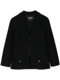 CHANEL Pre-Owned 2000 zip-up mesh jacket - Black