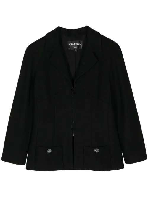 Veste zippée (2000) - CHANEL Pre-Owned - Modalova