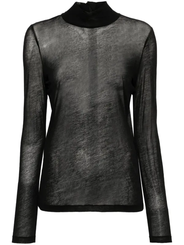 Helmut lang sheer top on sale