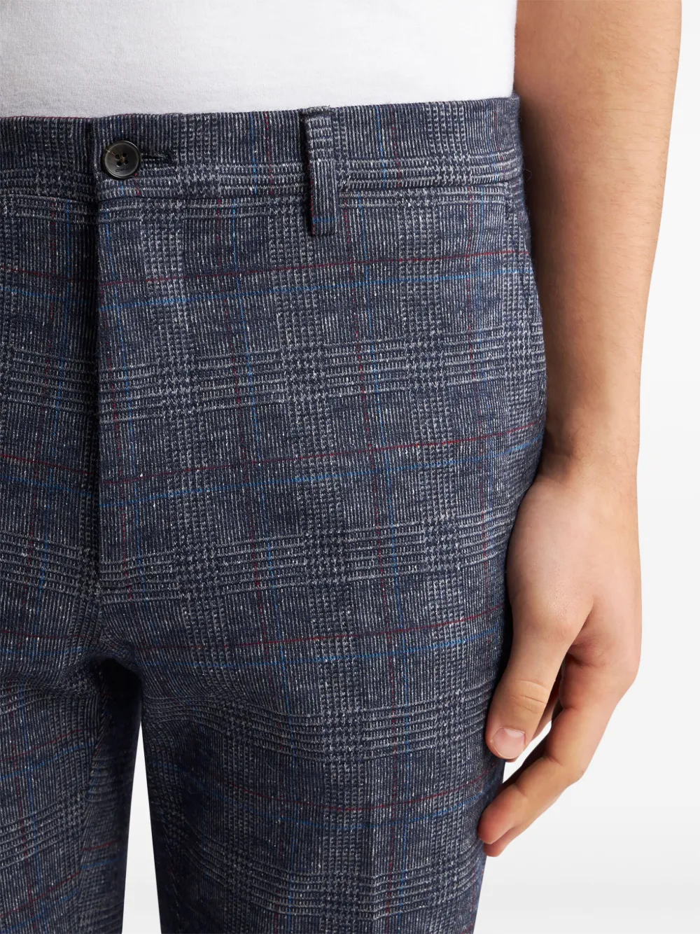 ETRO Wollen pantalon Blauw