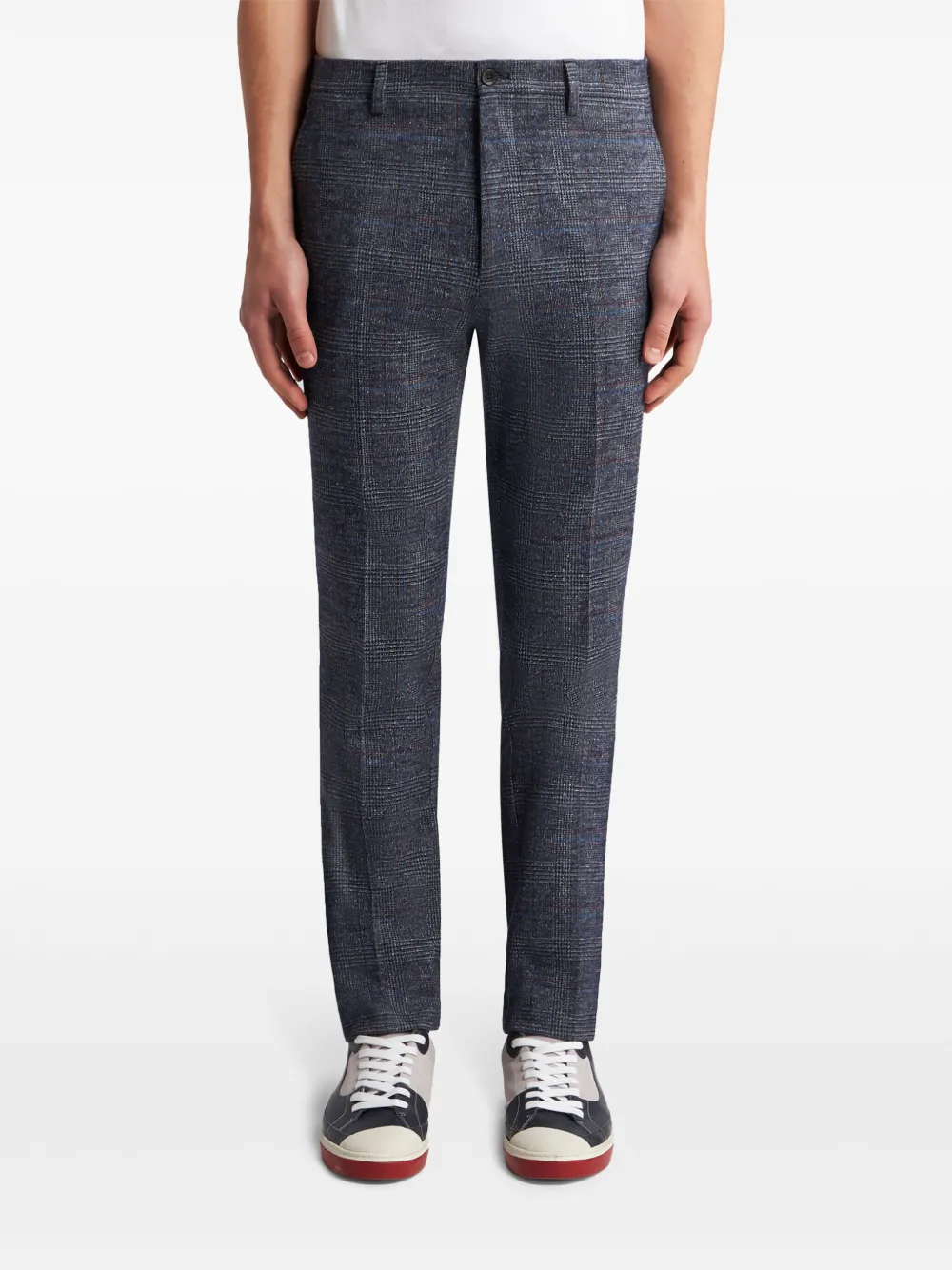 ETRO Wollen pantalon Blauw