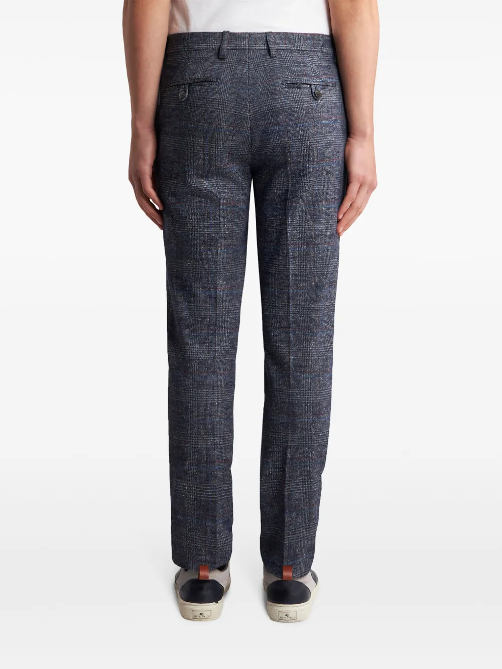 ETRO Wollen pantalon Blauw
