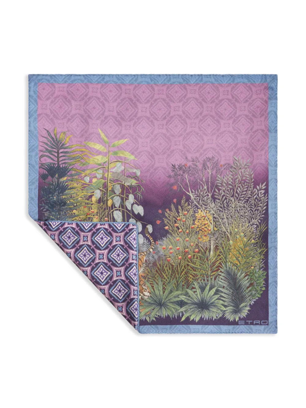 ETRO Pochet met grafische print Roze