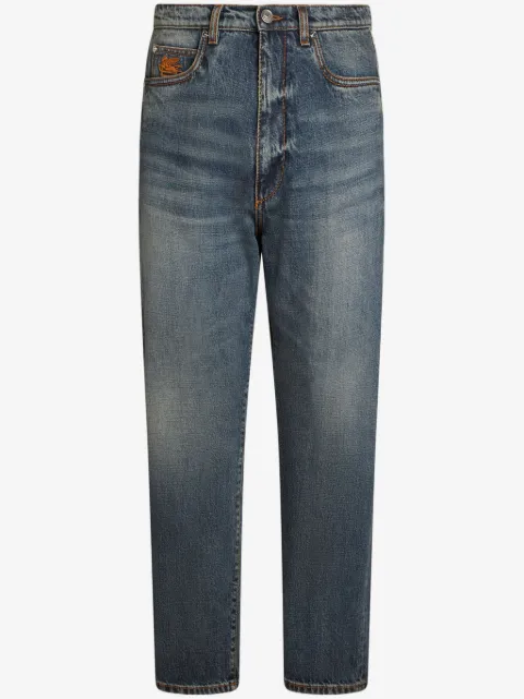 ETRO mid-rise straight-leg jeans