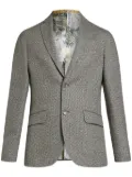 ETRO single-breasted wool blazer - Grey