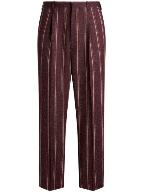 ETRO striped tailored trousers