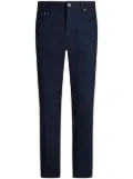 ETRO slim-cut jacquard jeans - Blue