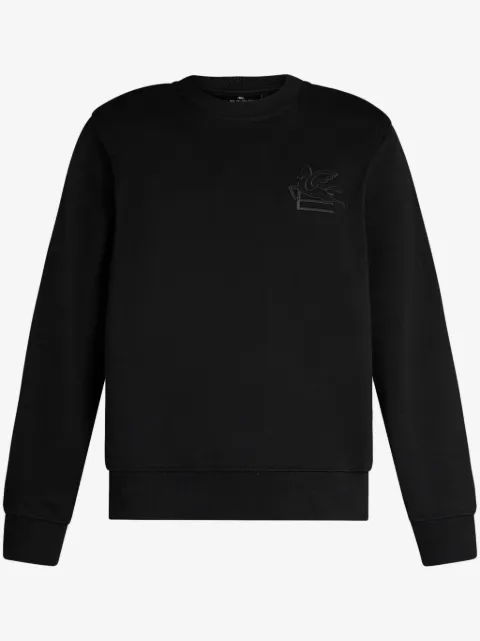 ETRO sudadera con aplique Pegaso