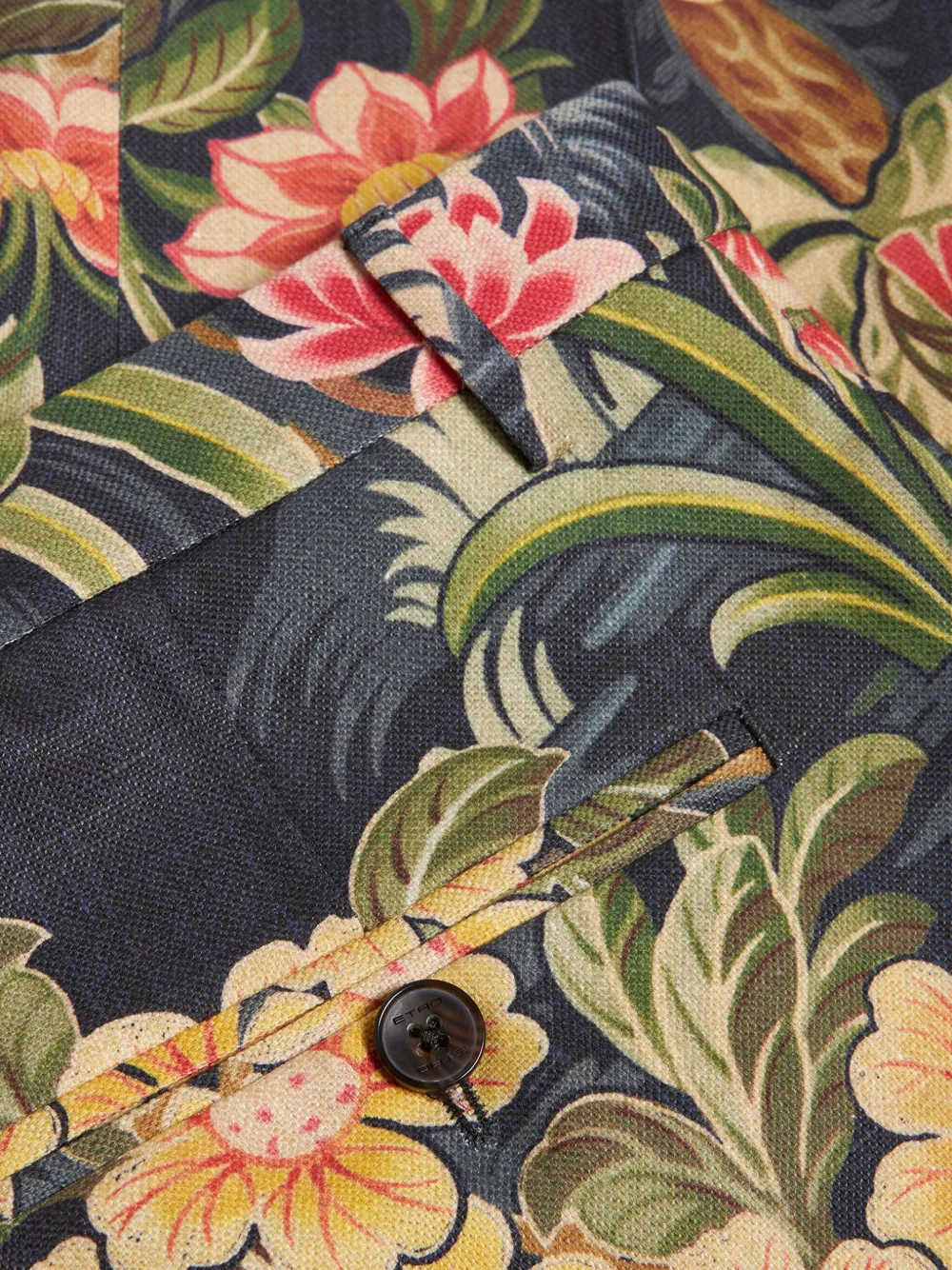 【★日本未入荷★】ETRO ☆ フローラルトラウザーズ ETRO フローラル チノパンツ | ブルー | FARFETCH JP
