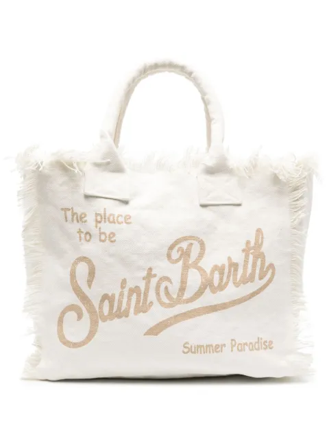 MC2 Saint Barth Vanity canvas beach bag