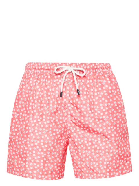 Fedeli Madeira rita-pattern swim shorts