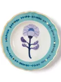 Bitossi Home Botanica porcelain deep plate (23cm) - Blue