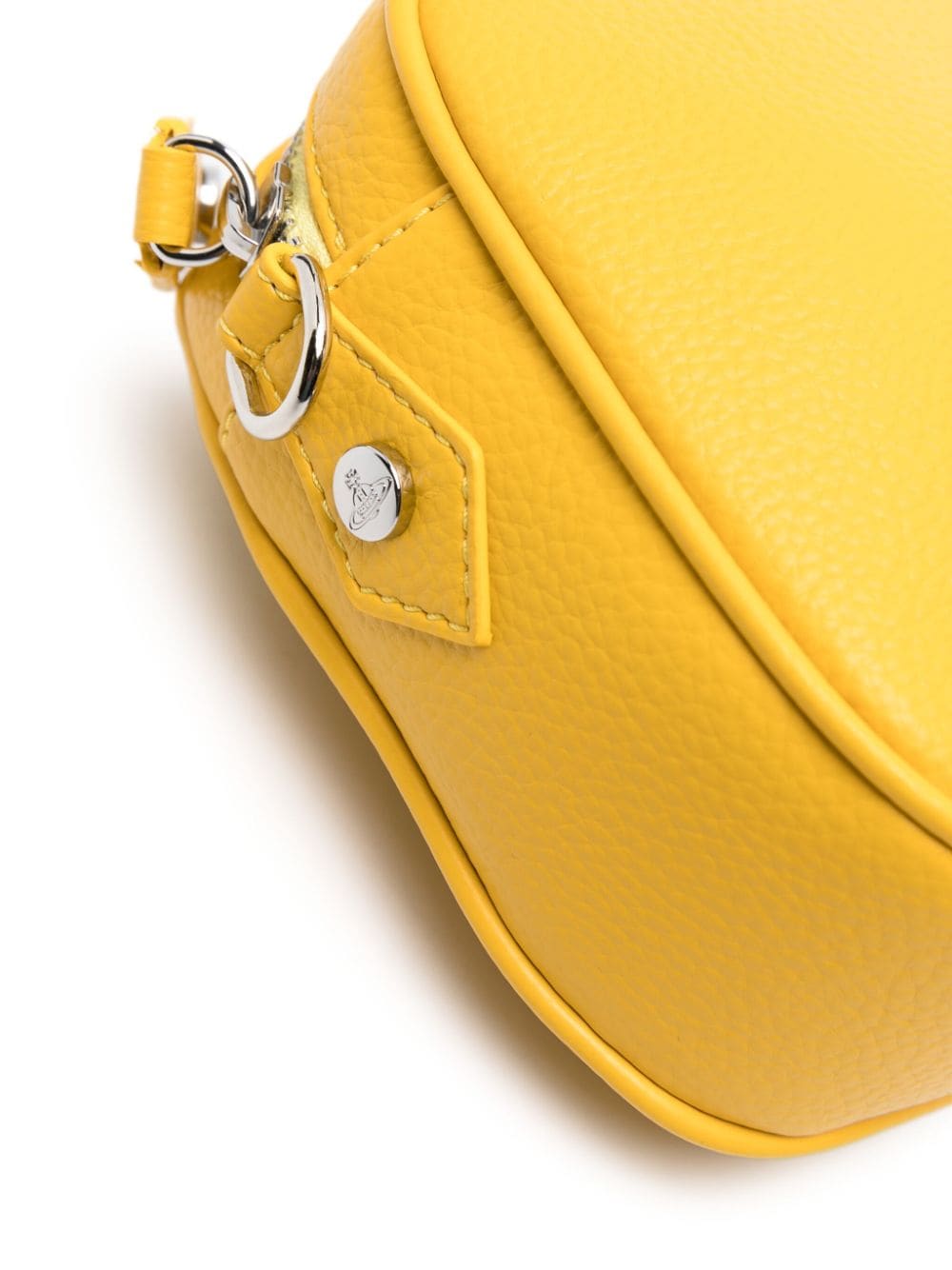Shop Vivienne Westwood Anna Orb-plaque Cross Body Bag In Yellow