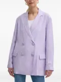 Armani Exchange double-breasted blazer - Purple
