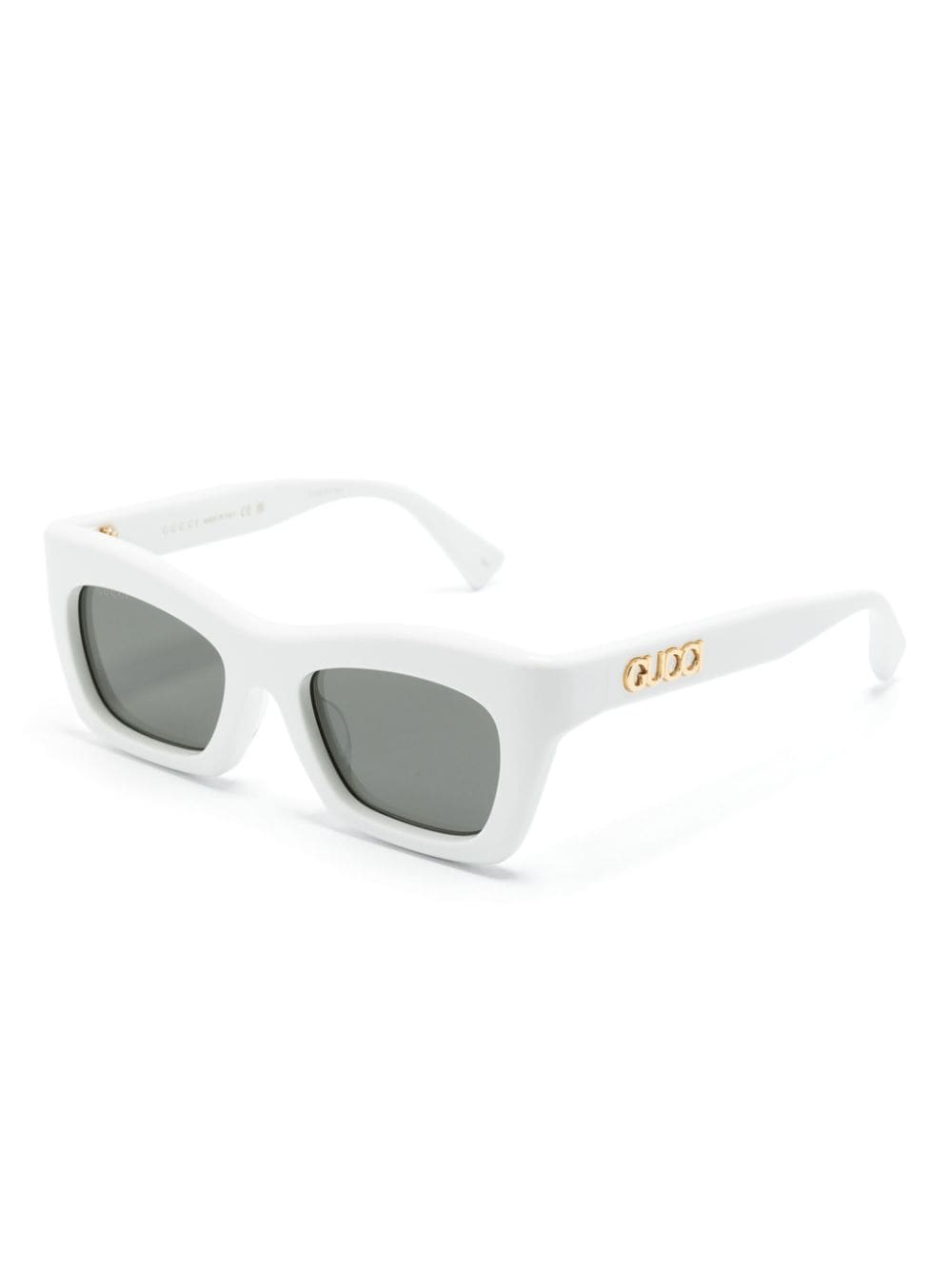 Gucci Eyewear cat-eye sunglasses - Wit