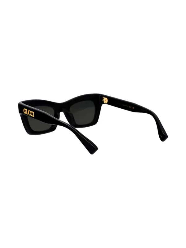 Gucci Eyewear cat eye Sunglasses Black FARFETCH ZA