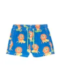 MC2 Saint Barth Kids Jean Skating Leo swim shorts - Blue