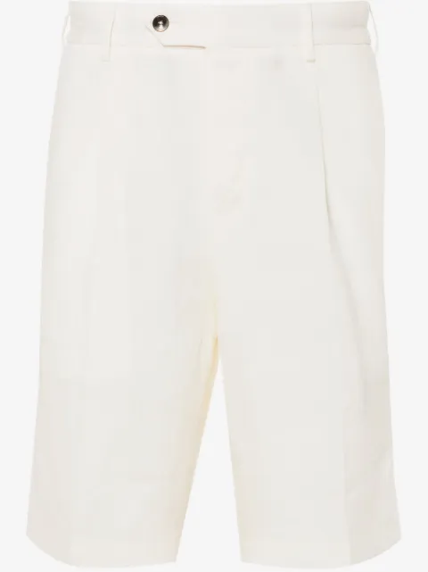 PT Torino short à design plissé
