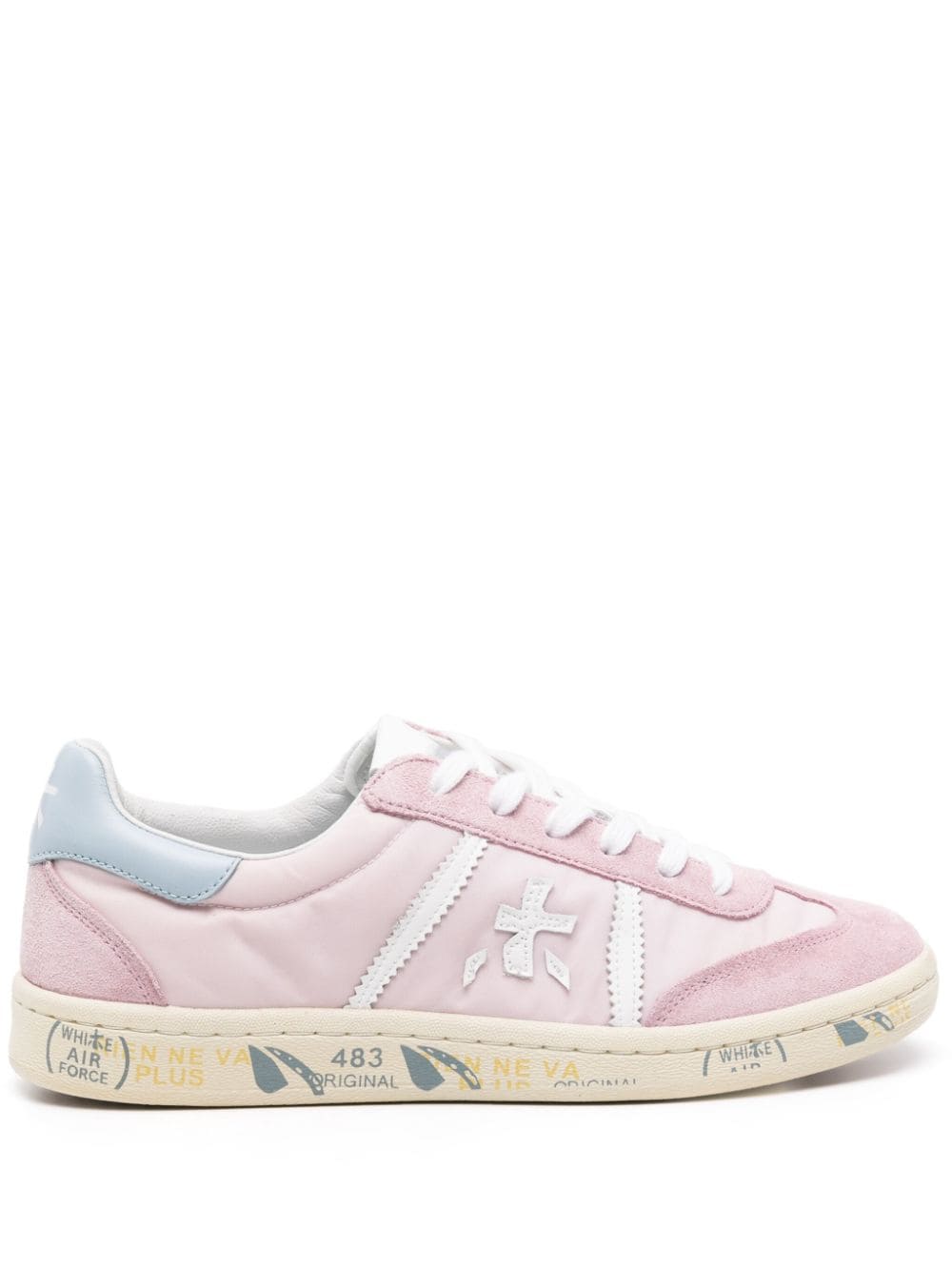 Premiata Bonnie 6821 sneakers met vlakken Roze