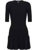 Balmain ribbed-knit minidress - Black
