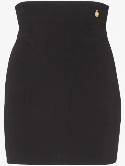 Balmain minijupe à taille haute