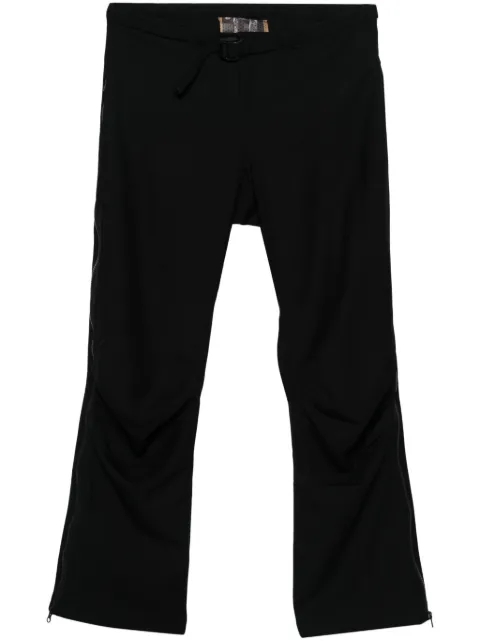 GR10K pantalones rectos con cinturón