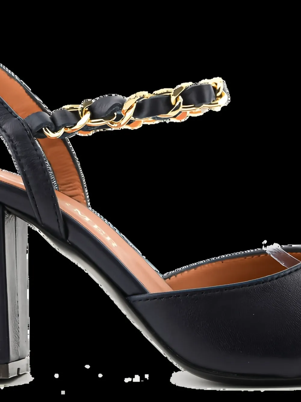 Paul Warmer Sara Heeled Sandals In Black