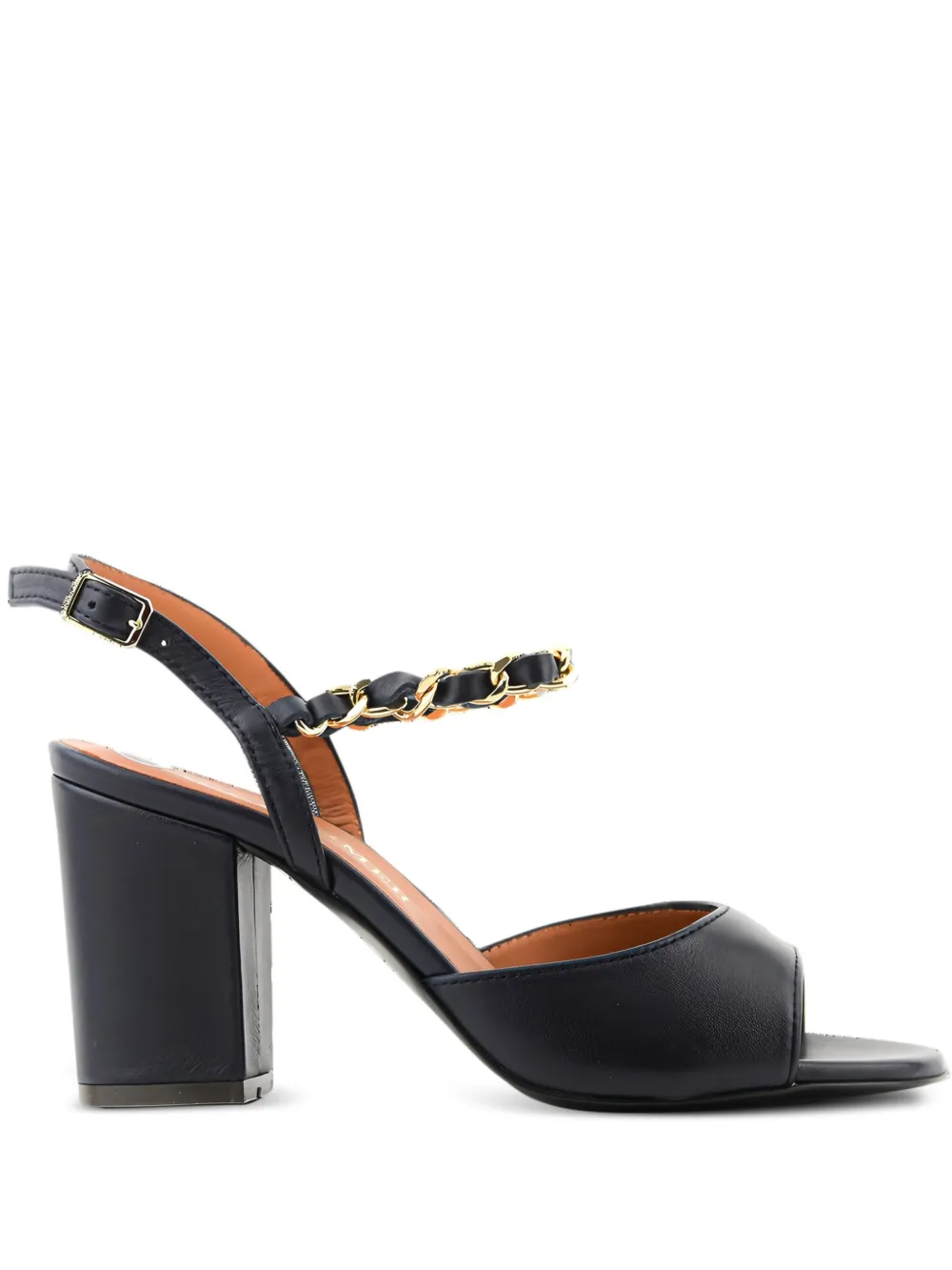 Paul Warmer Sara sandalen met hak Zwart
