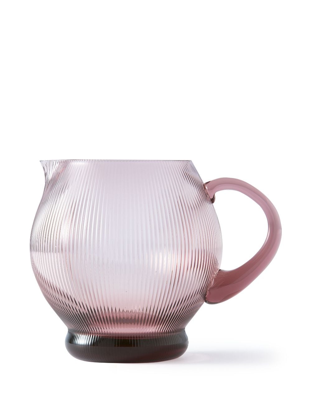 Shop Polspotten Pum Glass Pitcher (2l) In Pink