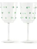 POLSPOTTEN Nob wineglass (set of two) - White