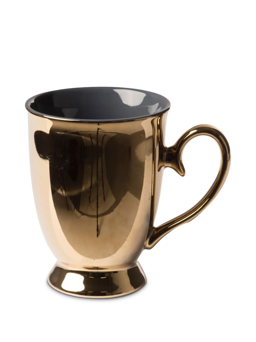 Polspotten Legacy Porcelain Mug (set Of Four) In Gold