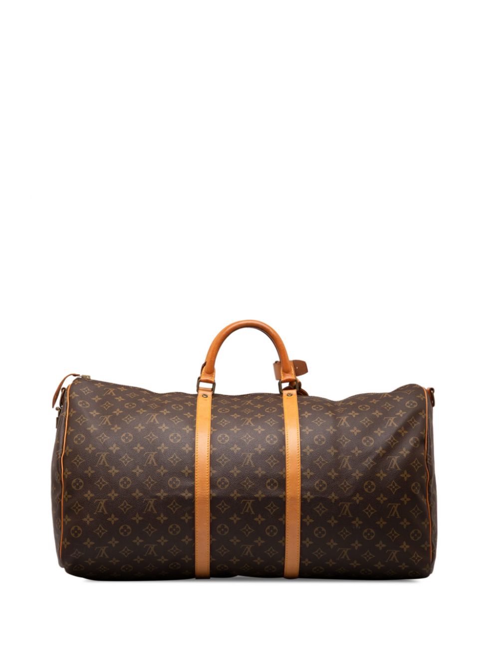 Louis Vuitton Pre-Owned 1984 Monogram Keepall Bandouliere 60 travel bag - Bruin