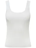 12 STOREEZ ribbed-knit tank top - White