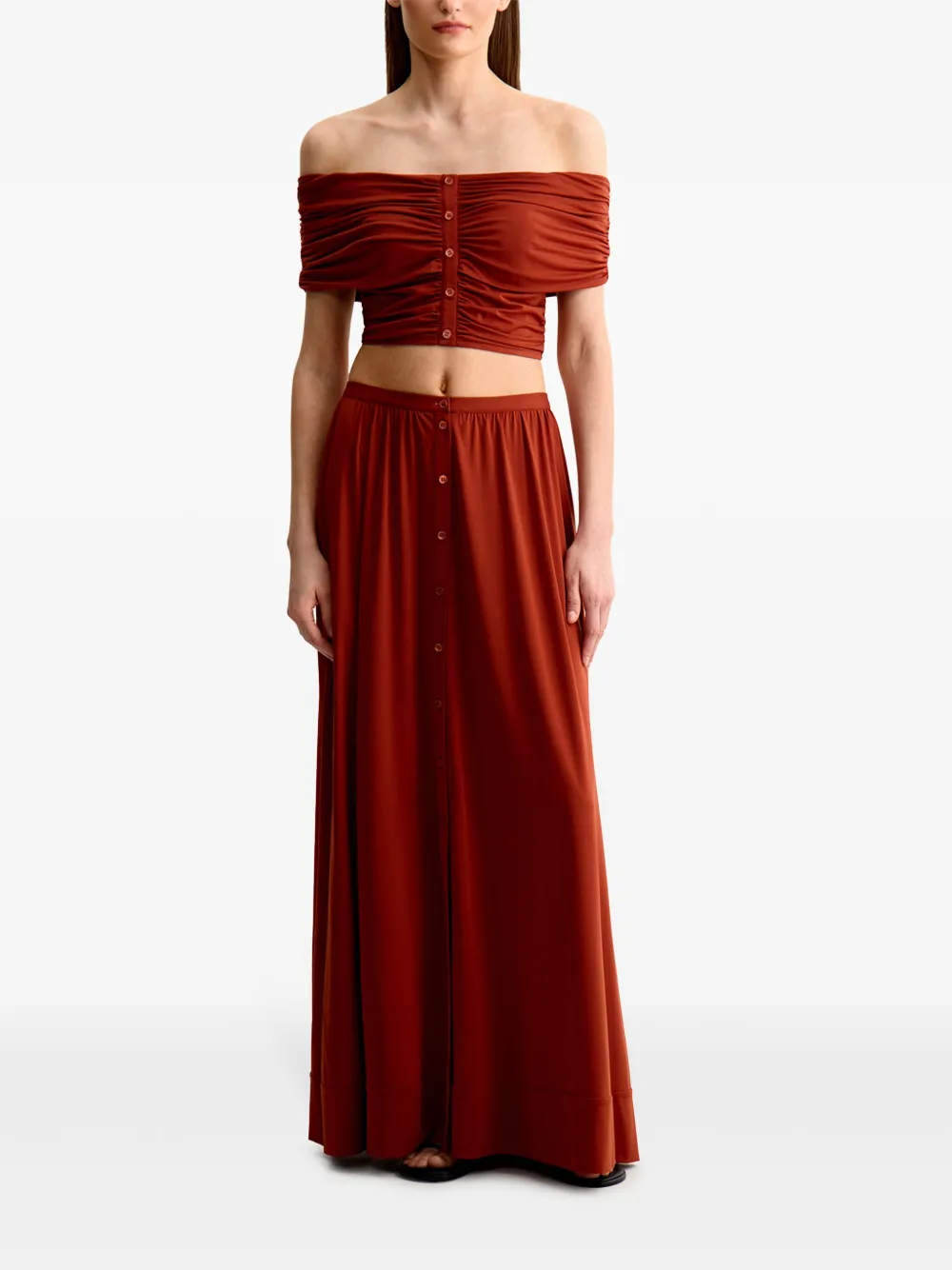12 STOREEZ buttoned maxi skirt | Straight Skirts | Image 2