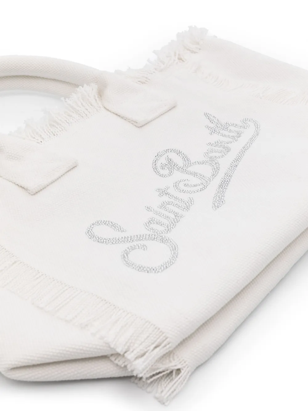 MC2 Saint Barth Colette canvas shopper Wit