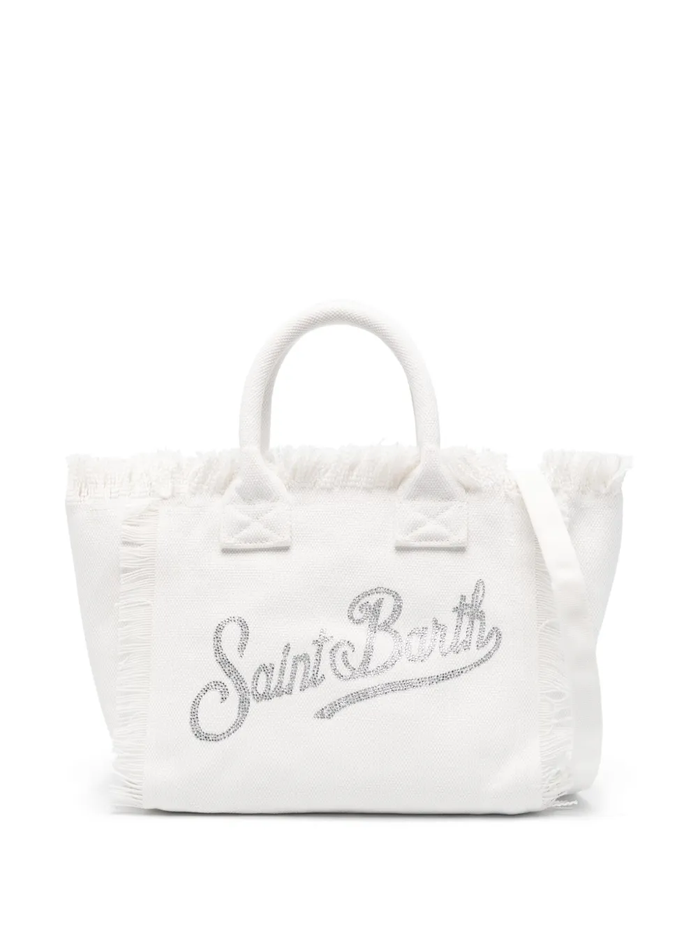 MC2 Saint Barth Colette canvas tote bag | White | Image 1