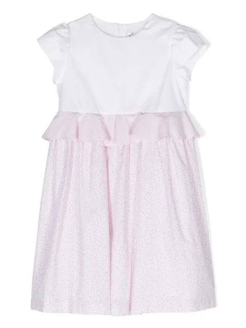 Il Gufo short-sleeve peplum dress