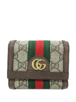 Gucci Pre-Owned GG Supreme Ophidia Plånbok Från 2018-2023 - Farfetch