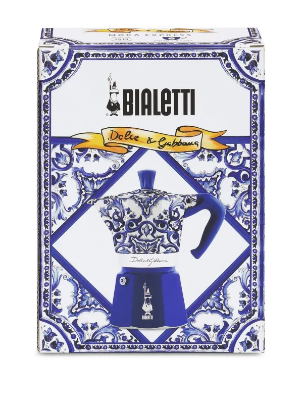 ＜Bialetti Dolce&Gabbana＞ MOKA EXPRESS Moka Express Bialetti Dolce&Gabbana Mediterrean Blue