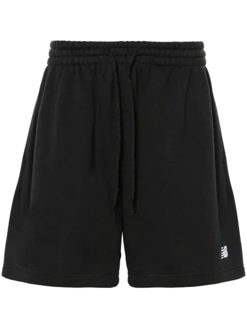 New Balance logo-embroidered jersey track shorts