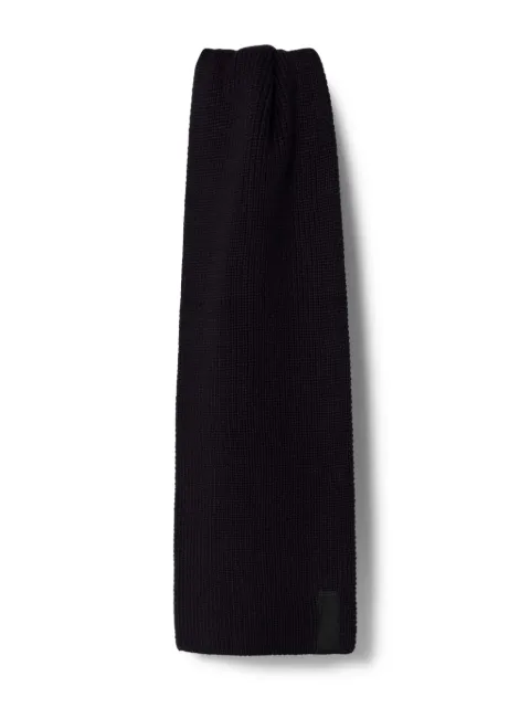 Armani Exchange logo-print scarf 