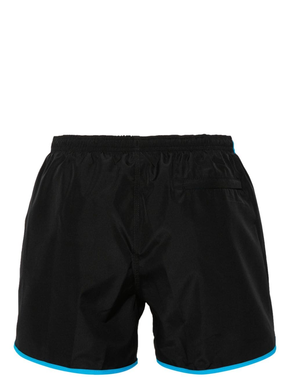 Shop Sundek Logo-patch Swim Shorts In Black