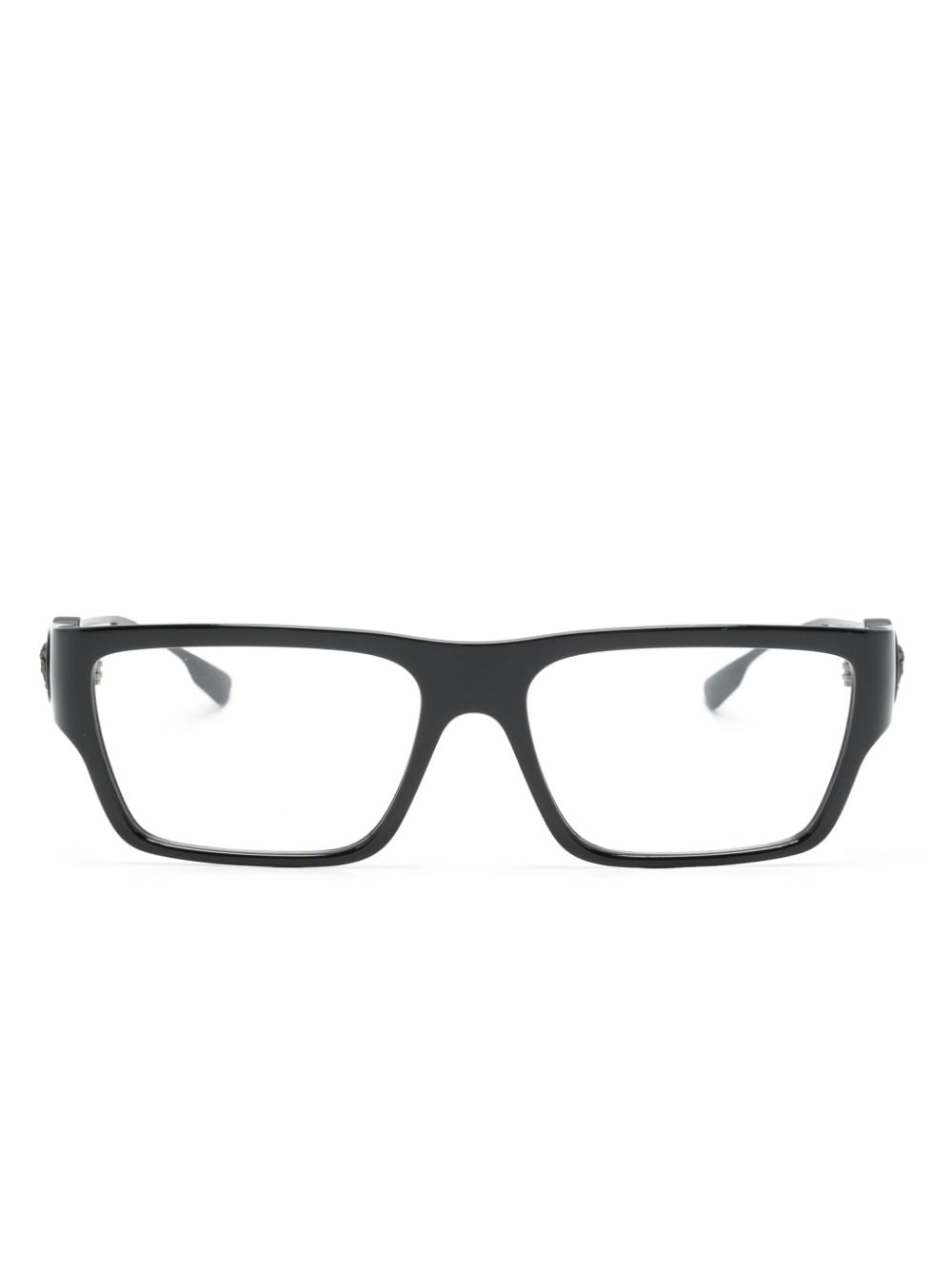 Versace Ve3359 Rectangle-frame Glasses In Black