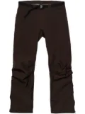 GR10K belted straight-leg trousers - Brown