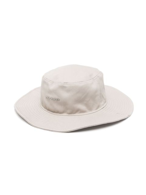 Daily Paper logo-lettering cotton bucket hat